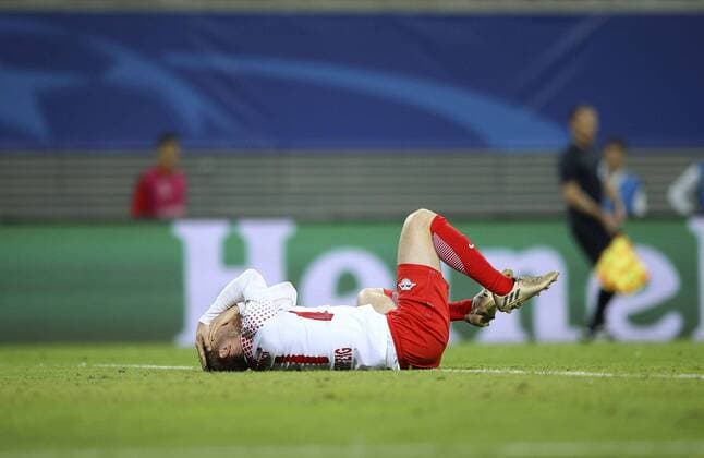 Photo Loser face at Leipzig Timo Werner Football Champions League at Wed 13 09 2017 Group game BRB Leipzig AS Monaco 1 1