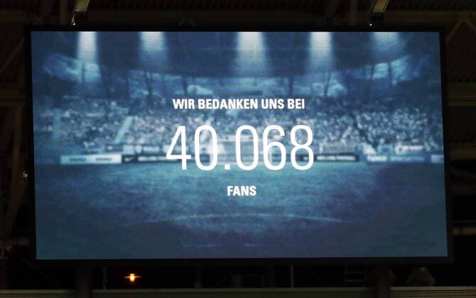 RB Leipzig Monaco Football Champions League Leipzig 13 09 2017 Red Bull Arena Football UEFA Champions League Group G 1 Matchday RB Leipzig vs AS Monaco 1 1 1 1 in Picture The Audience to the Scoreboard