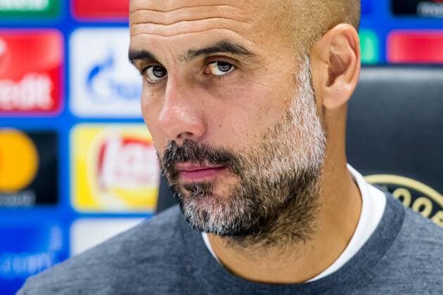 Bilder des Tages - SPORT ROTTERDAM - Feyenoord - Manchester City , Voetbal , Seizoen 2017 2018 , Champions League , Feijenoord stadion de Kuip , 13-09-2017 , eindstand 0-4 , Manchester City Trainer Coach Josep Guardiola Feyenoord - Manchester City  x1707998x