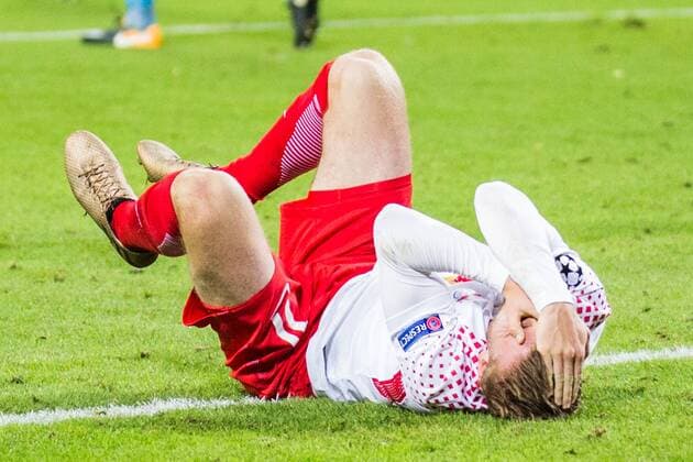 Timo Werner RB Leipzig 11 at Head taken Football Men UEFA Champions League RB Leipzig AS Monaco xprx