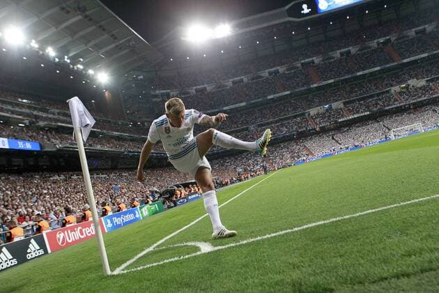 Bilder des Tages - SPORT Real Madrid s Toni Kroos during Champions League Group H match 1. September 13,2017.  (20170913120)