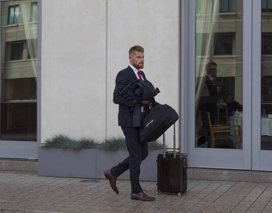 1 FC Cologne European Cup Europe League Arrival Hotel London England date 13 09 2017 Timo Horn 1 FC Cologne