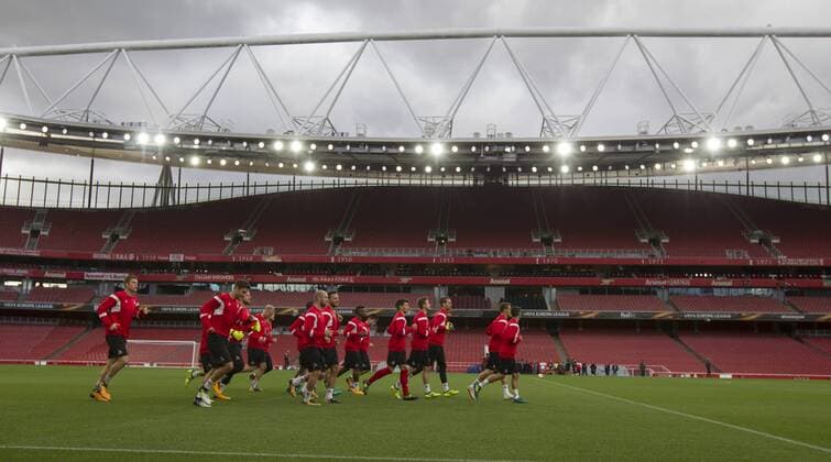 1 FC Cologne European Cup Europe League Conclusion of training Emirates Stage London England date 13 09 2017 Team