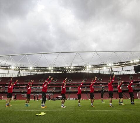 1 FC Cologne European Cup Europe League Conclusion of training Emirates Stage London England date 13 09 2017 Team