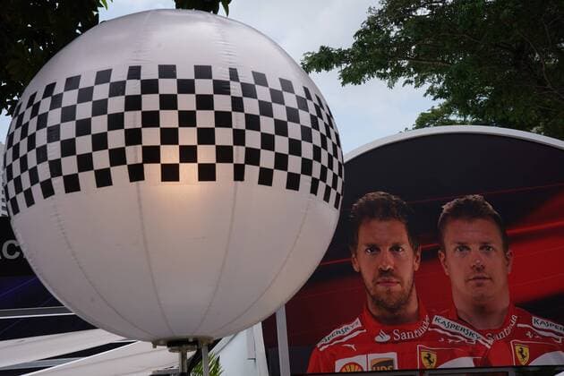 Singapore Grand Prix 14 - 17 September 2017 14.09.2017 - Circuit Atmosphere 