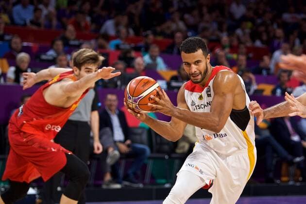 Basketball Istanbul 12 09 2017 Eurobasket 2017 European Championship the men Quarter-finals Germany ger Spain ESP John Thiemann Germany no 32