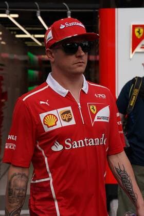 Singapore Grand Prix 14 - 17 September 2017 14.09.2017 - Kimi Raikkonen (FIN) Scuderia Ferrari SF70H 