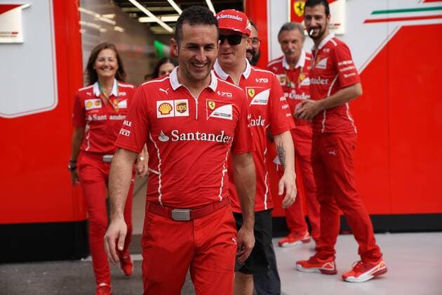Singapore Grand Prix 14 - 17 September 2017 14.09.2017 - Kimi Raikkonen (FIN) Scuderia Ferrari SF70H 