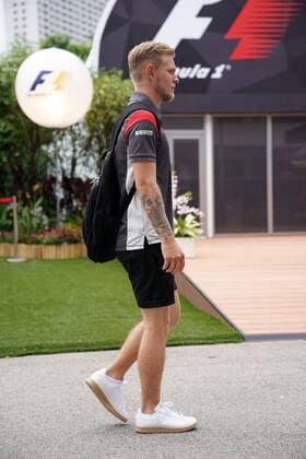 Singapore Grand Prix 14 - 17 September 2017 14.09.2017 - Kevin Magnussen (DEN) Haas F1 Team VF-17 