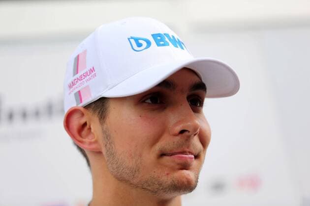 14.09.2017 - Esteban Ocon (FRA) Sahara Force India F1 VJM10 Singapore Grand Prix 14 - 17 September 2017 14.09.2017 - Esteban Ocon (FRA) Sahara Force India F1 VJM10 