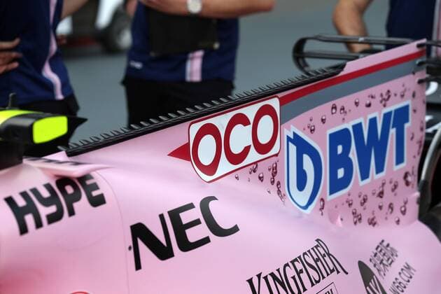 14.09.2017 - Sahara Force India F1 VJM010, detail Singapore Grand Prix 14 - 17 September 2017 14.09.2017 - Sahara Force India F1 VJM010, detail 