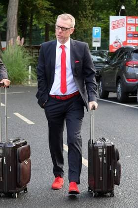 1 FC Cologne Euro League Departure to Game at Arsenal London Peter Stöger 13 09 2017