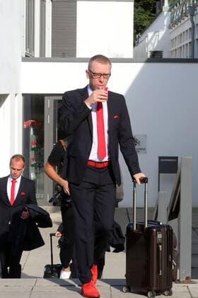 1 FC Cologne Euro League Departure to Game at Arsenal London Peter Stöger 13 09 2017