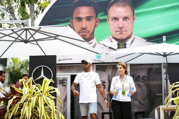 Motorsports: FIA Formula One World Championship WM Weltmeisterschaft 2017, Grand Prix of Singapore, 44 Lewis Hamilton (GBR, Mercedes AMG Petronas F1 Team), Singapore Singapore
