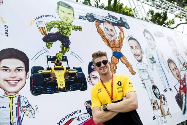 Motorsports: FIA Formula One World Championship WM Weltmeisterschaft 2017, Grand Prix of Singapore, 27 Nico Hulkenberg (GER, Renault F1 Team), Singapore Singapore