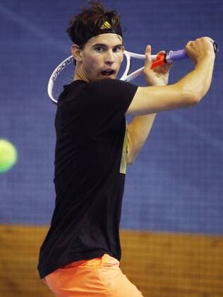 TENNIS - Davis Cup, AUT vs ROU WELS,AUSTRIA,14.SEP.17 - TENNIS - ITF, Davis Cup, Austria vs Romania, draw. Image shows Dominic Thiem (AUT). GEPAxpictures xMatthiasxHauer
