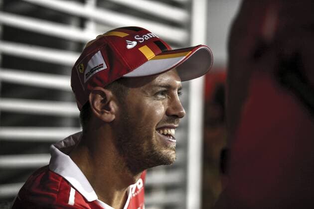 Motorsports: FIA Formula One World Championship WM Weltmeisterschaft 2017, Grand Prix of Singapore, 5 Sebastian Vettel (GER, Scuderia Ferrari), Singapore Singapore