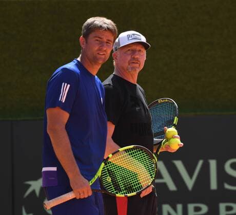2017 Davis Cup Worldgroup Playoffs Portugal Germany Lisbon Portugal Boris Becker Michael Kohlmann