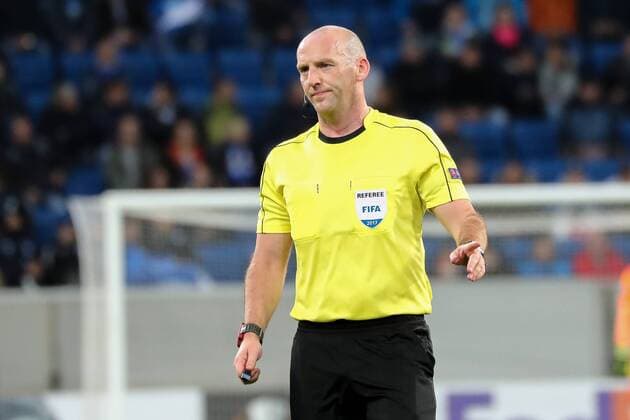 Bobby Madden Referees Scotland Single Action shot Action Football UEFA Europe League TSG 1899 Hoffenheim SC Braga xozx