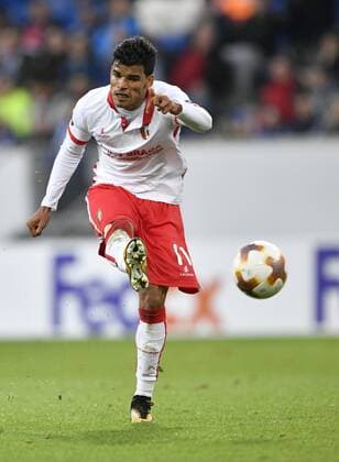 Torschuß Action shot Torchance Danilo Sporting Braga TSG 1899 Hoffenheim vs Sporting SC Braga Europe League 14 09 2017 TSG 1899 Hoffenheim vs Sporting SC Braga