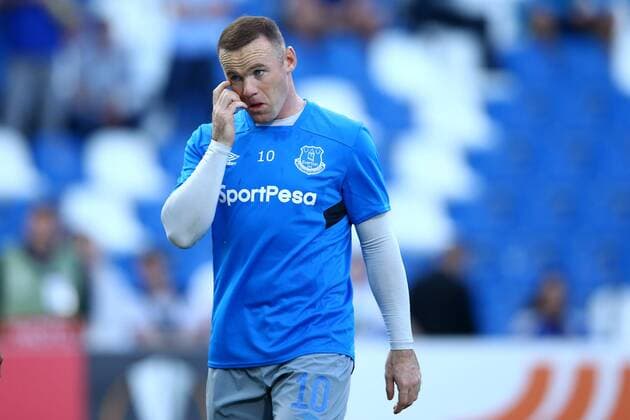 September 14, 2017 - Reggio Emilia, Italy - Wayne Rooney of Everton during the warm up during the UEFA Europa League Group E football match Atalanta vs Everton at The Stadio Citto del Tricolore in Reggio Emilia on September 14, 2017. Atalanta v Everton FC - UEFA Europa League  - ZUMAn230 20170914_zaa_n230_113 Copyright: xMatteoxCiambellix