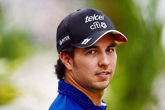 Sergio Perez MEX 11 Sahara Force India F1 team grand Prize from Singapore 2017 Preparations motor aviation Formula 1 14 09 2017 Singapore Copyright: xAndre Eibner-Pressefotox EP_JAE