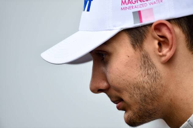 Esteban Ocon FRA 31 Sahara Force India F1 team grand Prize from Singapore 2017 Preparations motor aviation Formula 1 14 09 2017 Singapore Copyright: xAndre Eibner-Pressefotox EP_JAE