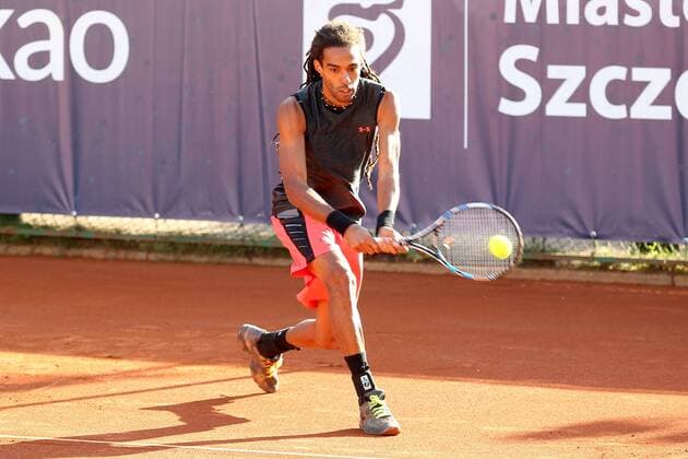 SZCZECIN, 14.09.2017 ATP Tennis Herren CHALLENGER PEKAO SZCZECIN OPEN 2017 NZ DUSTIN BROWN FOT. KRZYSZTOF CICHOMSKI NEWSPIX.PL --- Newspix.pl  170914KCI038