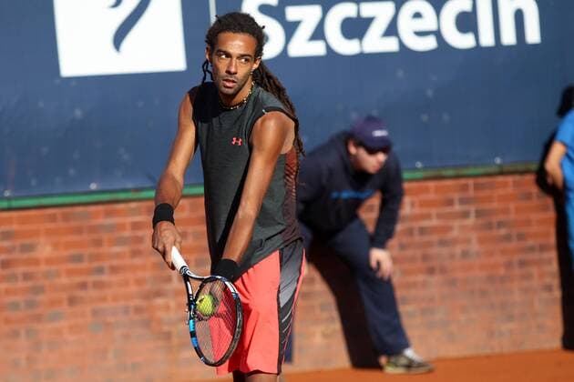 SZCZECIN, 14.09.2017 ATP Tennis Herren CHALLENGER PEKAO SZCZECIN OPEN 2017 NZ DUSTIN BROWN FOT. KRZYSZTOF CICHOMSKI NEWSPIX.PL --- Newspix.pl  170914KCI040