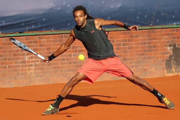 SZCZECIN, 14.09.2017 ATP Tennis Herren CHALLENGER PEKAO SZCZECIN OPEN 2017 NZ DUSTIN BROWN FOT. KRZYSZTOF CICHOMSKI NEWSPIX.PL --- Newspix.pl  170914KCI042