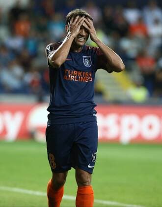 Marcio Mossoro of Basaksehir during the UEFA Europa League Group c match between Medipol Basaksehir and Ludogorets Razgrad at Fatih Terim Stadium in Istanbul , Turkey on September 14 , 2017. Final Scores : Basaksehir 0 - Ludogorets 0 