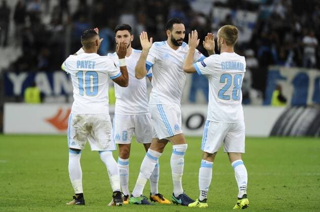 Joie But Rami (OM) FOOTBALL : Marseille vs Konyaspor - Europa League - 14 09 2017 FranckPennant Panoramic 