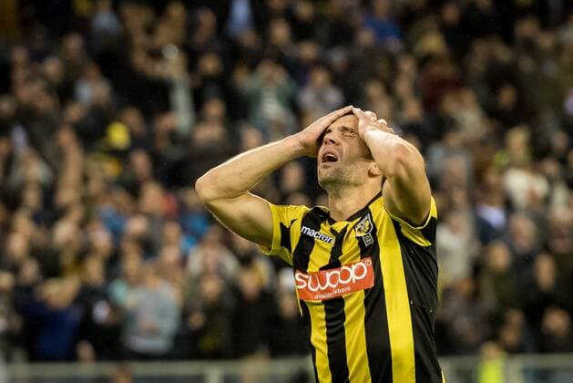 Thomas Bruns of Vitesse during the UEFA Europa League group K match between Vitesse Arnhem and Lazio Roma at Gelredome on September 14, 2017 in Arnhem, The Netherlands UEFA Europa League 2017 2018 xVIxVIxImagesx xRonaldxBonestrooxIVx 8745510