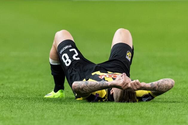 Fußball, EL, Vitesse Arnheim - Lazio Rom Alexander Buttner of Vitesse during the UEFA Europa League group K match between Vitesse Arnhem and Lazio Roma at Gelredome on September 14, 2017 in Arnhem, The Netherlands UEFA Europa League 2017 2018 xVIxVIxImagesx xGerritxvanxKeulenxIVx 8745547