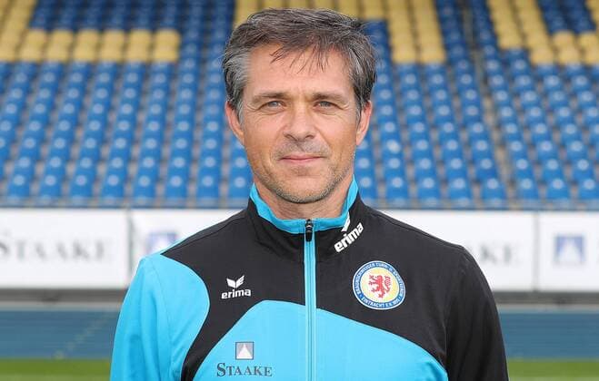 team manager Henning Buerger Eintracht Brunswick U23