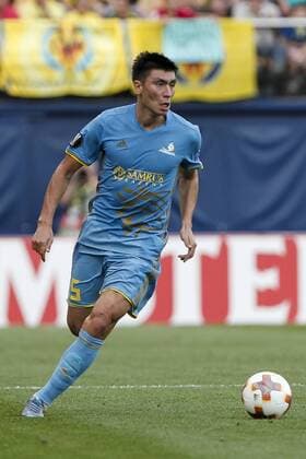 September 14, 2017 - Villarreal, Spain - 45 Roman Murtazayev of Football Club Astana during the UEFA Europa League Group A football match between Villarreal CF vs FC Astana at La Ceramica stadium in Villarreal on September 14, 2017. Villarreal CF v FK Astana - UEFA Europa League  - ZUMAn230 20170914_zaa_n230_353 Copyright: xJosexMiguelxFernandezx