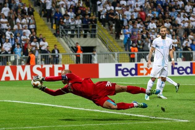 Fußball, EL, HNK Rijeka - AEK Athen SOCCER - EL, Rijeka vs Athens RIJEKA,CROATIA,14.SEP.17 - SOCCER - UEFA Europa League, group stage, HNK Rijeka vs AEK Athens. Image shows Andrej Prskalo (Rijeka). GEPAxpictures xMaticxKlansek