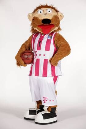 Mascots Bonni Telekom Baskets Bonn 2017 2018 Photo Joern Wolter
