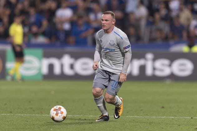 Wayne Rooney (Everton), SEPTEMBER 14, 2017 - Football Soccer : UEFA Europa League Group E match between Atalanta BC 3-0 Everton FC at Mapei Stadium - Citta del Tricolore in Reggio Emilia, Italy. Noxthirdxpartyxsales  (ptmb113642)
