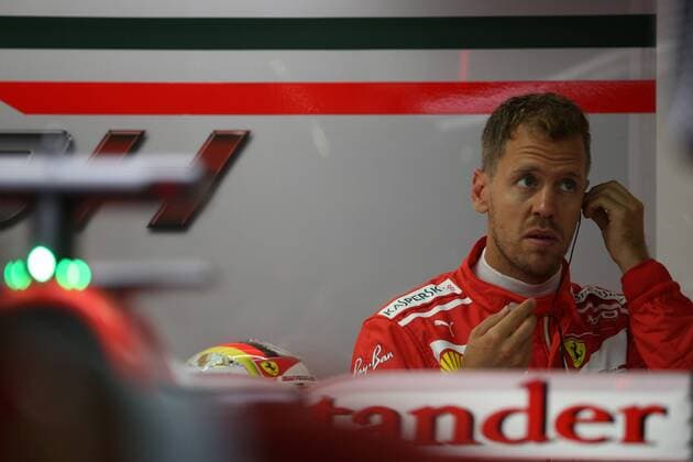 15.09.2017 - Free Practice 2, Sebastian Vettel (GER) Scuderia Ferrari SF70H Singapore Grand Prix 14 - 17 September 2017 15.09.2017 - Free Practice 2, Sebastian Vettel (GER) Scuderia Ferrari SF70H 