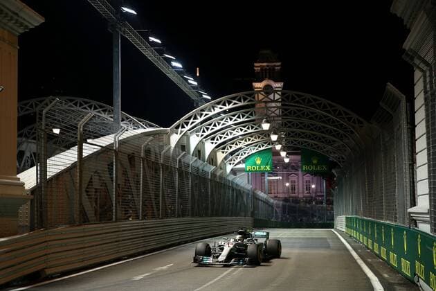 Motorsports: FIA Formula One World Championship WM Weltmeisterschaft 2017, Grand Prix of Singapore, 44 Lewis Hamilton (GBR, Mercedes AMG Petronas F1 Team), Singapore Singapore
