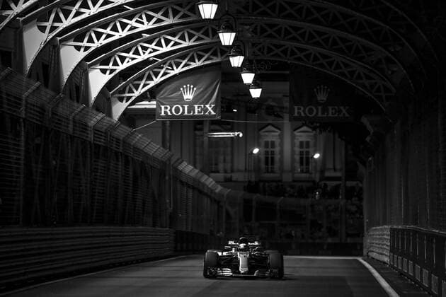 Motorsports: FIA Formula One World Championship WM Weltmeisterschaft 2017, Grand Prix of Singapore, 44 Lewis Hamilton (GBR, Mercedes AMG Petronas F1 Team), Singapore Singapore
