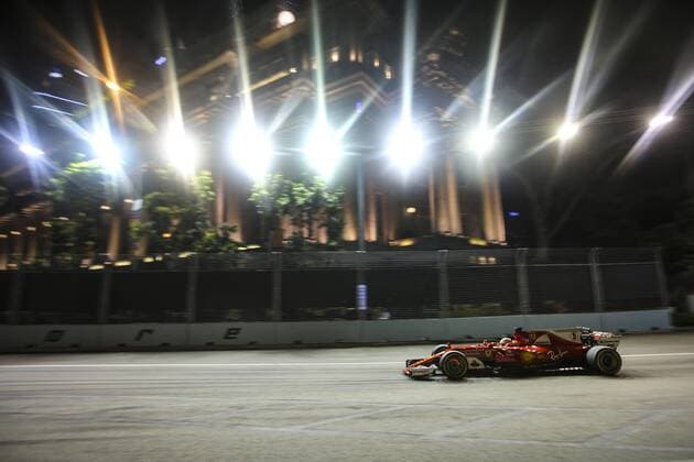 Motorsports: FIA Formula One World Championship WM Weltmeisterschaft 2017, Grand Prix of Singapore, 5 Sebastian Vettel (GER, Scuderia Ferrari), Singapore Singapore