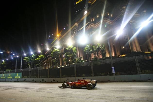 Motorsports: FIA Formula One World Championship WM Weltmeisterschaft 2017, Grand Prix of Singapore, 5 Sebastian Vettel (GER, Scuderia Ferrari), Singapore Singapore