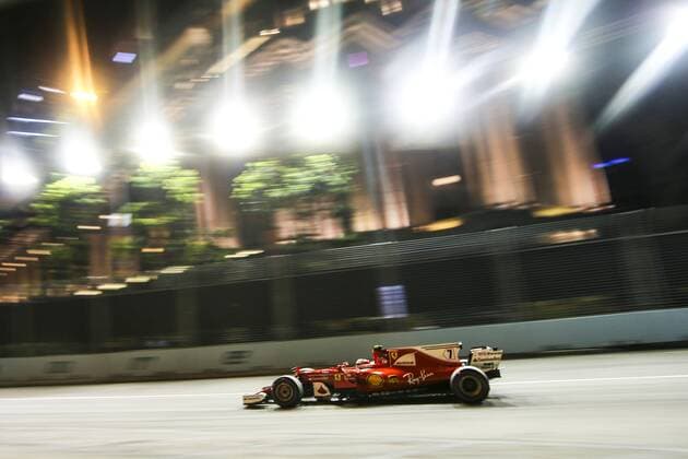 Motorsports: FIA Formula One World Championship WM Weltmeisterschaft 2017, Grand Prix of Singapore, 7 Kimi Raikkonen (FIN, Scuderia Ferrari), Singapore Singapore