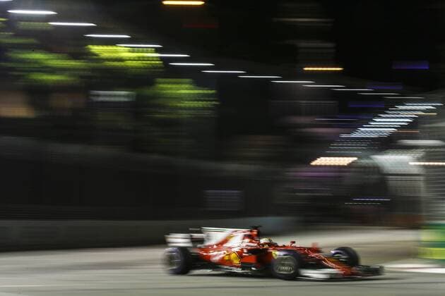 Motorsports: FIA Formula One World Championship WM Weltmeisterschaft 2017, Grand Prix of Singapore, 5 Sebastian Vettel (GER, Scuderia Ferrari), Singapore Singapore