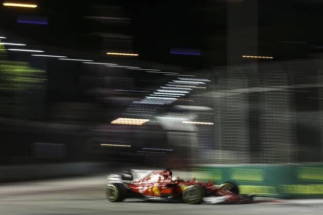 Motorsports: FIA Formula One World Championship WM Weltmeisterschaft 2017, Grand Prix of Singapore, 5 Sebastian Vettel (GER, Scuderia Ferrari), Singapore Singapore