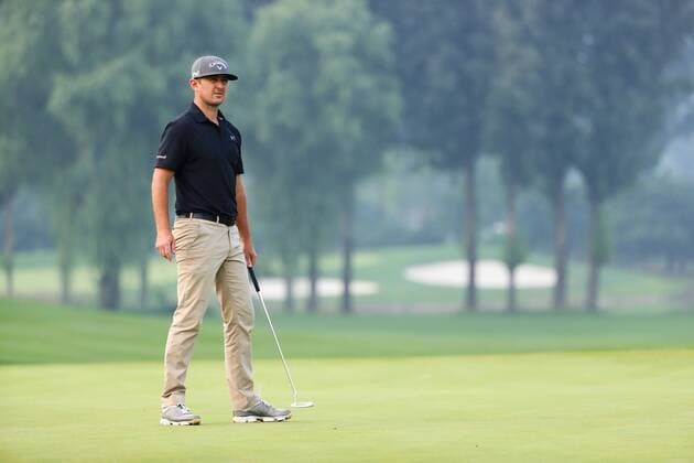 BEIJING, CHINA - SEPTEMBER 15: Maxwell Mccardle of Australia in action during the second round of The Beijing Classic (Golf) as part of China Tour at Beijing Topwin Golf Country Club on September 15, 2017 in Beijing, China.  Copyright: xVCGx CFP111127138333 