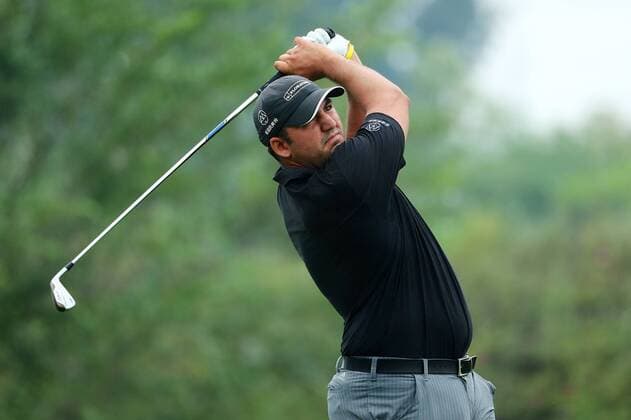 BEIJING, CHINA - SEPTEMBER 15: Joseph Gunerman of the United States in action during the second round of The Beijing Classic (Golf) as part of China Tour at Beijing Topwin Golf Country Club on September 15, 2017 in Beijing, China.  Copyright: xVCGx CFP111127138327 