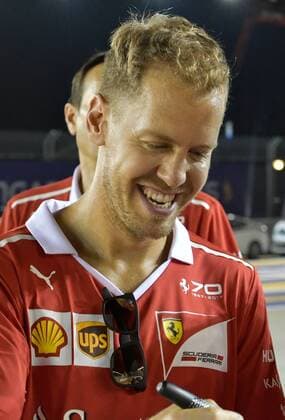 Sebastian Vettel Scuderia Ferrari Formula 1 GP Singapore 15 09 2017 Photo mspb Stefan Schneider Sebastian Vettel Formula 1 GP Singapore